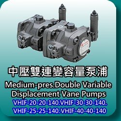 VHIF-20-20-140/VHIF-30-30-140/VHIF-40-40-140中压变量双联泵